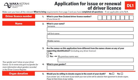 renew driving license nz.